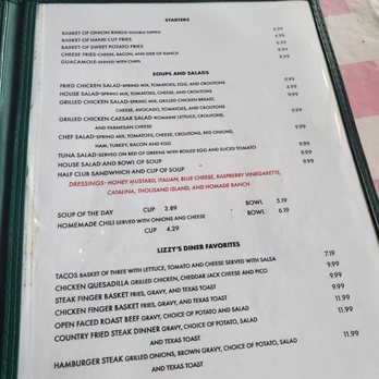 Lizzy's Diner - The other half! - Diners Near Me - Longview, Texas