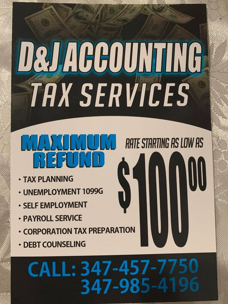 D&J ACCOUNTING Updated June 2024 Request Consultation Brooklyn