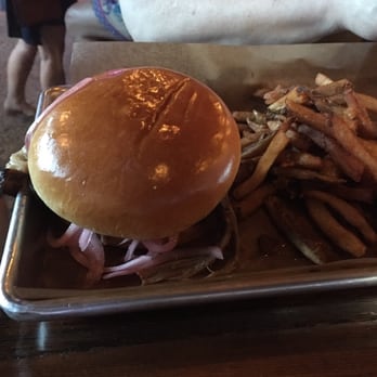Old Crow Smokehouse - Brisket Sammy with Fries...so-so! - Barbeque Near Me - Chicago, Illinois Old Crow Smokehouse - Brisket Sammy with Fries...so-so! - Barbeque Near Me - Chicago, Illinois