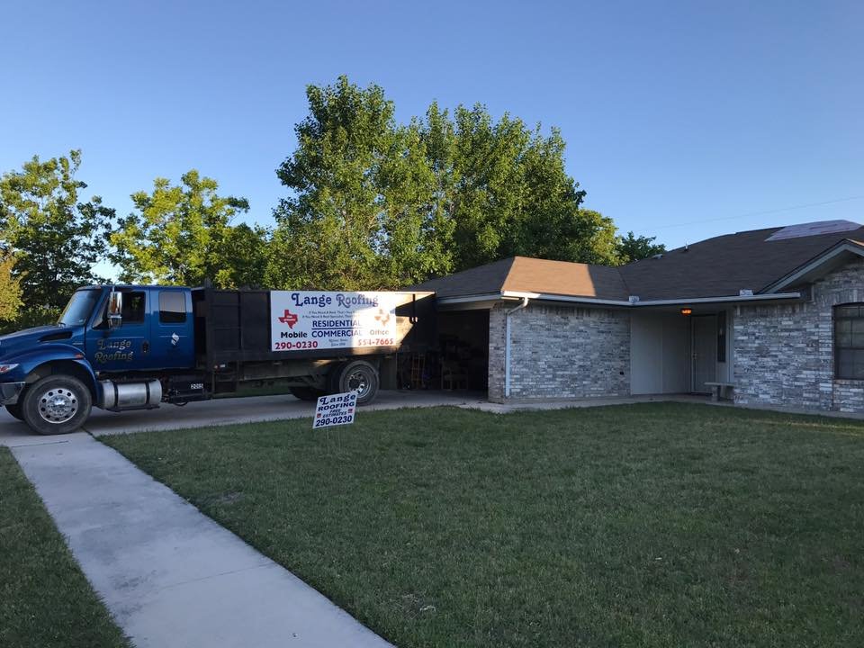 Slide of Lange Roofing