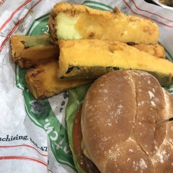 Farmer Boys - All natural cheeseburger. Potato bun, onions, pickles and thousand island. Added lettuce & tomato Zucchini is huge and SO good - Breakfast & Brunch Near Me - Lodi, California Farmer Boys - All natural cheeseburger. Potato bun, onions, pickles and thousand island. Added lettuce & tomato Zucchini is huge and SO good - Breakfast & Brunch Near Me - Lodi, California