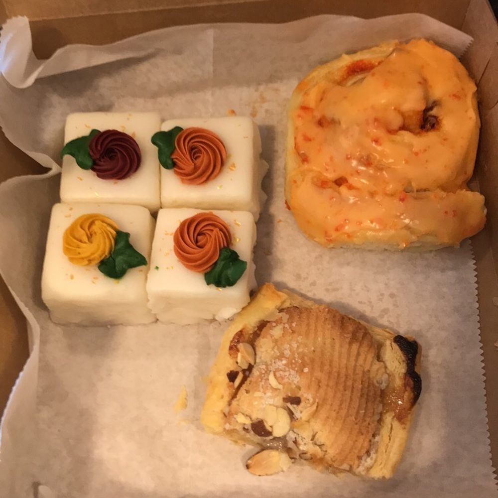 The Bake Shoppe - Petit fours, orange yum yum, almond & apple pastry - Bakeries Near Me - Windsor Heights, Iowa The Bake Shoppe - Petit fours, orange yum yum, almond & apple pastry - Bakeries Near Me - Windsor Heights, Iowa