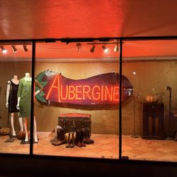 Aubergine Vintage Emporium - Window Display