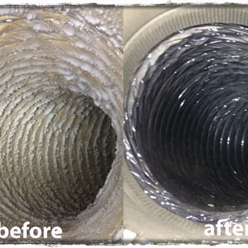 TLC Duct Cleaning - This is a before and after photo of a customers air duct. - Air Duct Cleaning Near Me TLC Duct Cleaning - This is a before and after photo of a customers air duct. - Air Duct Cleaning Near Me