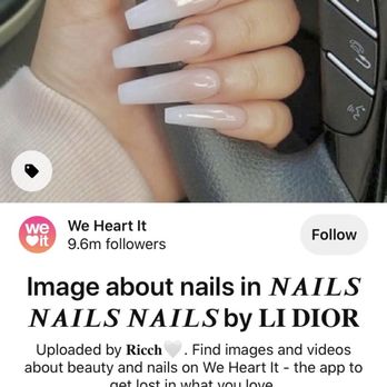 Pink Martini Nail Bar - The picture I showed her. - Nail Salons Near Me - Doraville, Georgia
