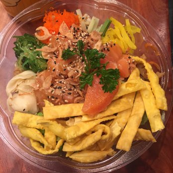 Simple NYC - Salmon poke bowl. - Poke Near Me - New York, New York Simple NYC - Salmon poke bowl. - Poke Near Me - New York, New York