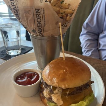 The Dearborn - The Dearborn Burger* - New American Near Me - Chicago, Illinois