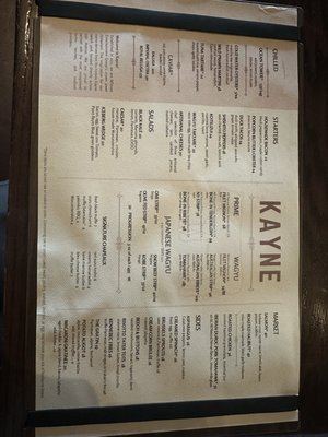 Menu photo 3 Kayne Prime Nashville, TN Menu photo 3 Kayne Prime Nashville, TN
