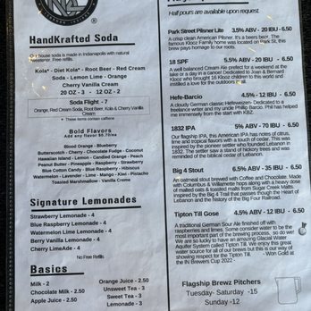 Klooz Brewz - Beer menu 2 - Breweries Near Me - Lebanon, Indiana
