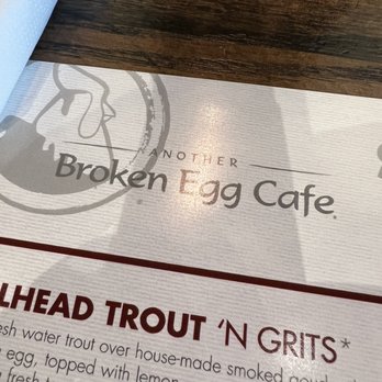 Another Broken Egg Cafe - The menu header - Breakfast & Brunch Near Me - Destin, Florida Another Broken Egg Cafe - The menu header - Breakfast & Brunch Near Me - Destin, Florida