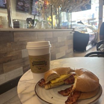 Olala Crepes - Cappuccino & Bacon, Egg & Cheese Bagel - Creperies Near Me - San Diego, California Olala Crepes - Cappuccino & Bacon, Egg & Cheese Bagel - Creperies Near Me - San Diego, California