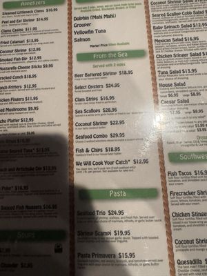 Menu photo 2 Thirsty Turtle SeaGrill Juno Beach, FL