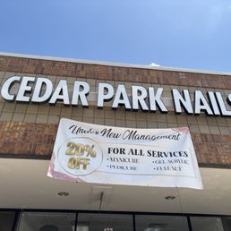 Exterior photo of Cedar Park Nails - Cedar Park, Texas Exterior photo of Cedar Park Nails - Cedar Park, Texas