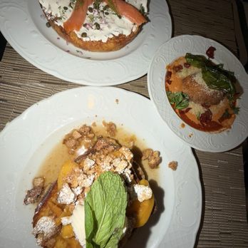 Butterface - Peach Cobbler French Toast, Smoked Salmon Potato Rosti, Fried Burrata - Breakfast & Brunch Near Me - Las Vegas, Nevada Butterface - Peach Cobbler French Toast, Smoked Salmon Potato Rosti, Fried Burrata - Breakfast & Brunch Near Me - Las Vegas, Nevada