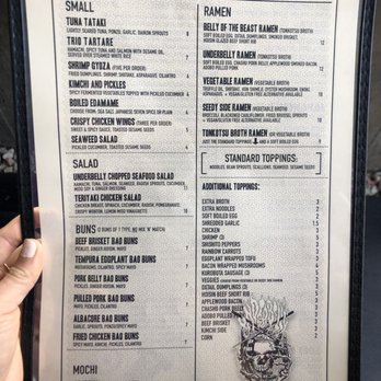 Underbelly - Menu - Bars Near Me - San Diego, California Underbelly - Menu - Bars Near Me - San Diego, California