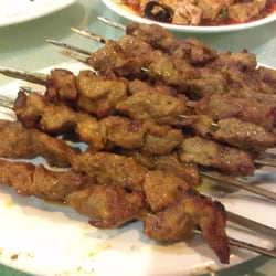 Dolan Uyghur Restaurant - Lamb skewers