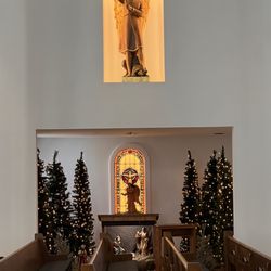 St Michael the Archangel Catholic Church - Nativity with Michael