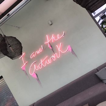 Le Chick - Outside patio seating area - Cocktail Bars Near Me - Miami, Florida
