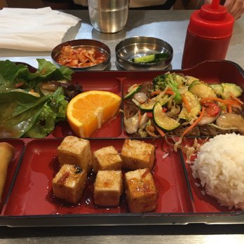 Bibimbowl - Tofu Steak Plate - Korean Near Me - Sunnyvale, California Bibimbowl - Tofu Steak Plate - Korean Near Me - Sunnyvale, California
