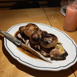 Vern's - Iberico pork loin with cipollini onions - perfection and enough to share (we were a group of 3 and each person got 3 portions and an onion)
