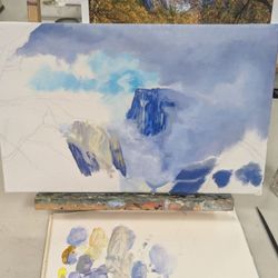 Arts Alive - My oil painting of Yosemite