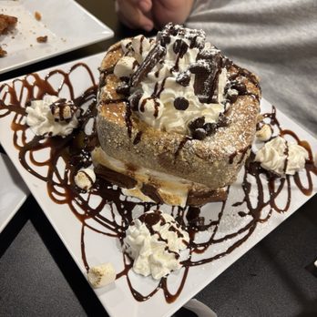 The Yolk Grill - S'mores Stuffed french toast - Waffles Near Me - Nashua, New Hampshire The Yolk Grill - S'mores Stuffed french toast - Waffles Near Me - Nashua, New Hampshire