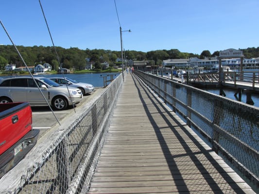 Boothbay Harbor Footbridge by null
