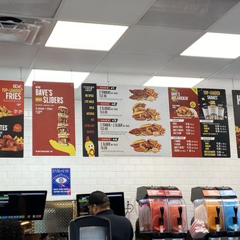 Dave's Hot Chicken - Inside menu - Chicken Shop Near Me - Greensboro, North Carolina