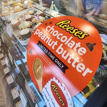 Nothing Bundt Cakes - a display case of reese's chocolate peanut butter - Bakeries Near Me - Indianapolis, Indiana Nothing Bundt Cakes - a display case of reese's chocolate peanut butter - Bakeries Near Me - Indianapolis, Indiana