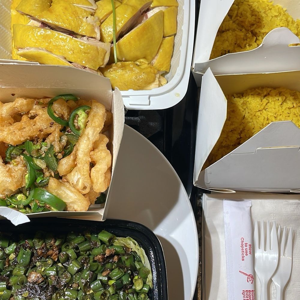 Baby Cafe - Whole chicken, salt pepper squid, minced string beans with beef - Desserts Near Me - Boston, Massachusetts Baby Cafe - Whole chicken, salt pepper squid, minced string beans with beef - Desserts Near Me - Boston, Massachusetts