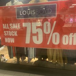 Louis Boyd Menswear - Outside