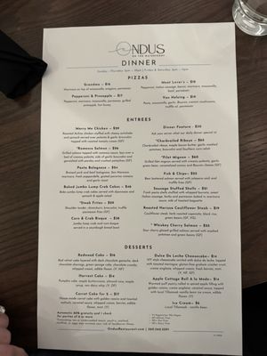 Menu photo 1 AC Lounge Vancouver, WA