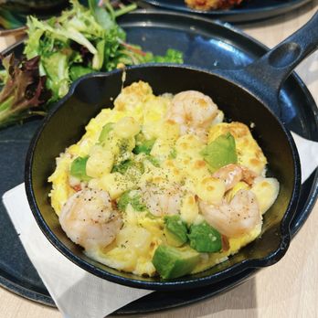 A Corner Cafe - Shrimp Omelette - Cafes Near Me - Markham, Ontario