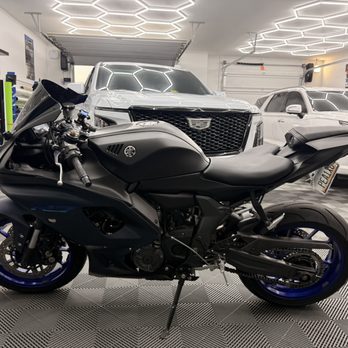 Stealth Line Auto - R7 Color change gloss blue to Matte Black - Vehicle Wraps Near Me - San Tan Valley, Arizona Stealth Line Auto - R7 Color change gloss blue to Matte Black - Vehicle Wraps Near Me - San Tan Valley, Arizona