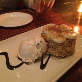 Moderne Barn Restaurant - Banana cake. Looks good but it was dry and the flavor was just okay. - New American Near Me - Armonk, New York Moderne Barn Restaurant - Banana cake. Looks good but it was dry and the flavor was just okay. - New American Near Me - Armonk, New York