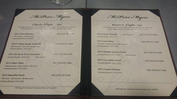 McPrice Myers Wines by null
