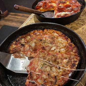 Burt's Place - Sausage & onion and pepperoni - Pizza Near Me - Morton Grove, Illinois Burt's Place - Sausage & onion and pepperoni - Pizza Near Me - Morton Grove, Illinois