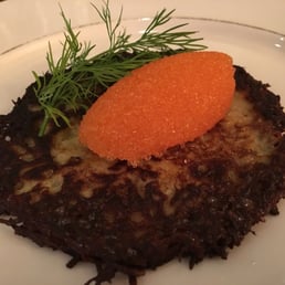 Their Kalix roe on potato pancake is worth every cent! Their Kalix roe on potato pancake is worth every cent!
