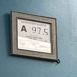 Sanitation rating as of August 2nd 2025 is 97.5