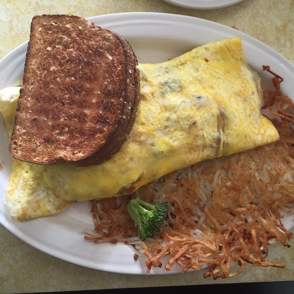 Lino's Restaurant - The works omelette with hashbrowns and wheat toast - Breakfast & Brunch Near Me - Sanbornville, New Hampshire Lino's Restaurant - The works omelette with hashbrowns and wheat toast - Breakfast & Brunch Near Me - Sanbornville, New Hampshire