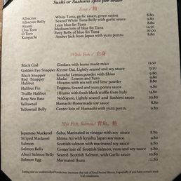 Menu August 2025