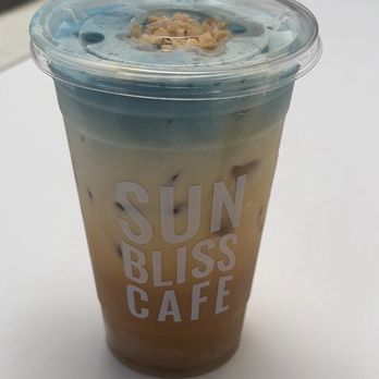Sunbliss Cafe - Gargy Toffee Latte - Coffee & Tea Near Me - Newport Beach, California Sunbliss Cafe - Gargy Toffee Latte - Coffee & Tea Near Me - Newport Beach, California