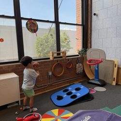 Basketball and beanbag toss