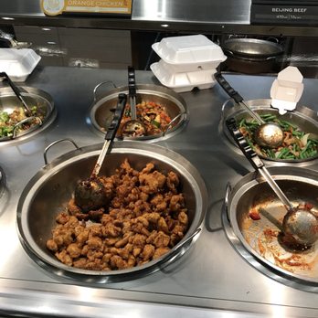 Panda Express - Almost an hour before closing - Chinese Near Me - Pasadena, Texas