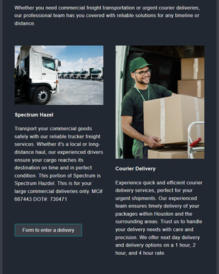Spectrum Courier Service