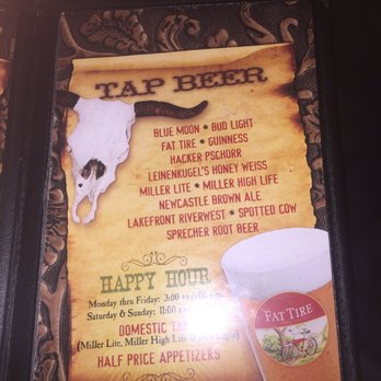 The Branded Steer - Tap menu - Steakhouses Near Me - Oak Creek, Wisconsin The Branded Steer - Tap menu - Steakhouses Near Me - Oak Creek, Wisconsin