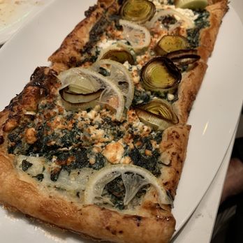 Besa - Spinach open face - New American Near Me - Detroit, Michigan