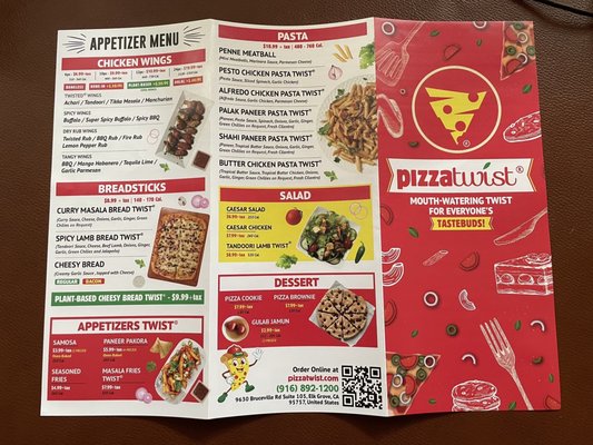 Menu photo 5 Pizza Twist Elk Grove, CA