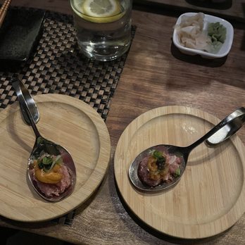 O-Ku - Otoro spoons - Japanese Near Me - Atlanta, Georgia O-Ku - Otoro spoons - Japanese Near Me - Atlanta, Georgia