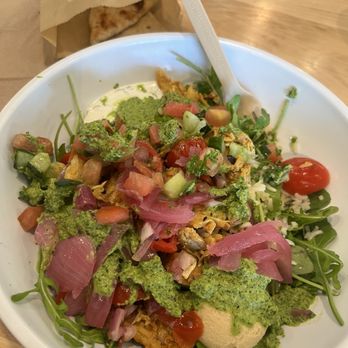 CAVA - Build your own bowl...mine was with chicken shawarma. - Salad Near Me - San Antonio, Texas CAVA - Build your own bowl...mine was with chicken shawarma. - Salad Near Me - San Antonio, Texas
